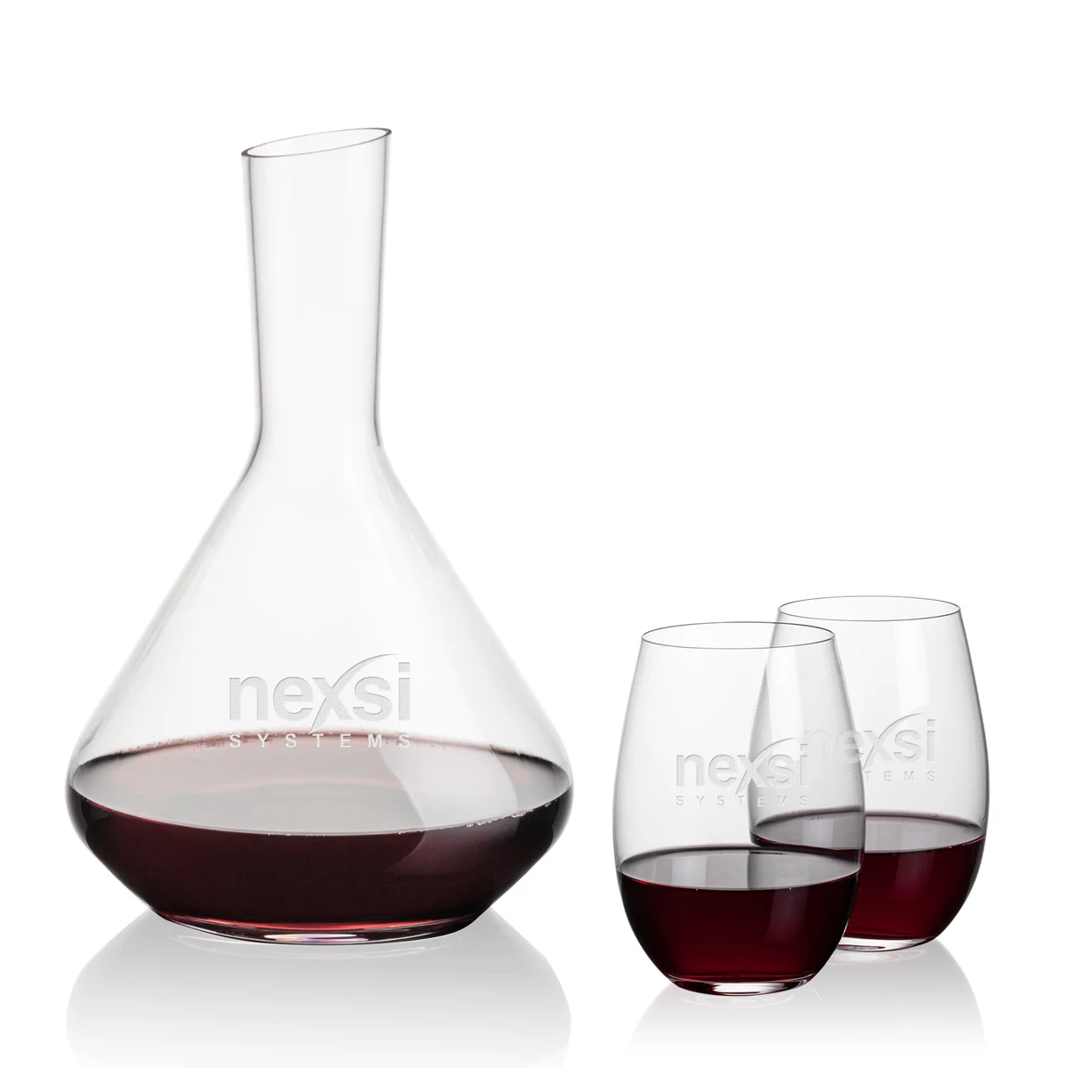 Terrassa Carafe & Laurent Stemless Wine 1