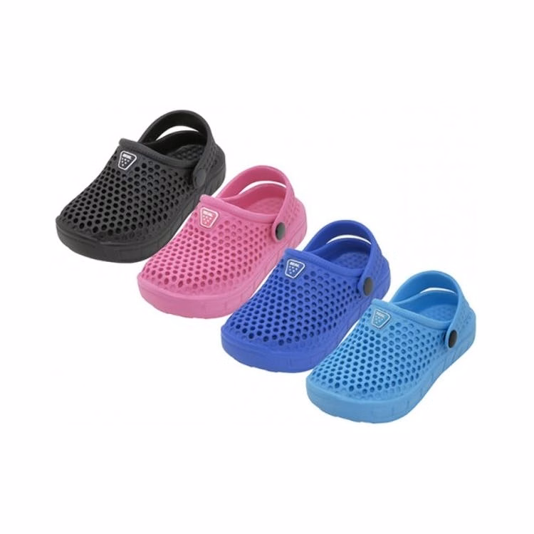 Toddler Kids' Clogs with Upper Holes - Sizes 6-11 Age 2-4 Years