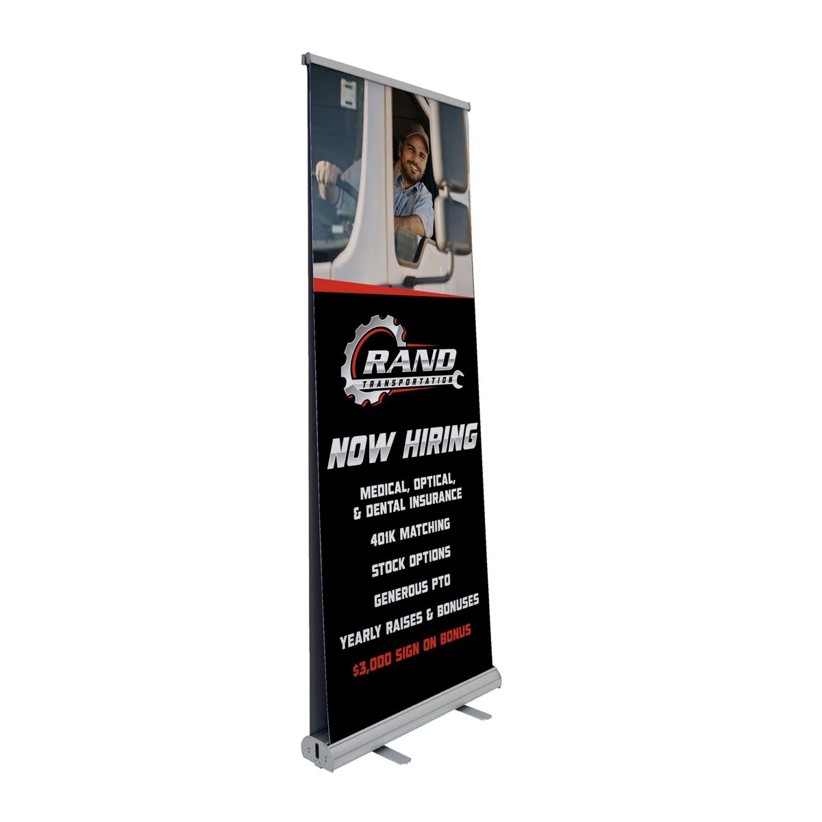 31.5" Dual Retractor Kit (No-Curl Hybrid Media) 1