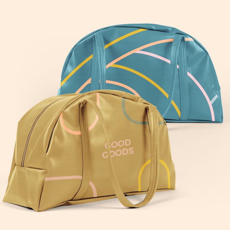 SOMEWHERE TOTE - VEGAN LEATHER