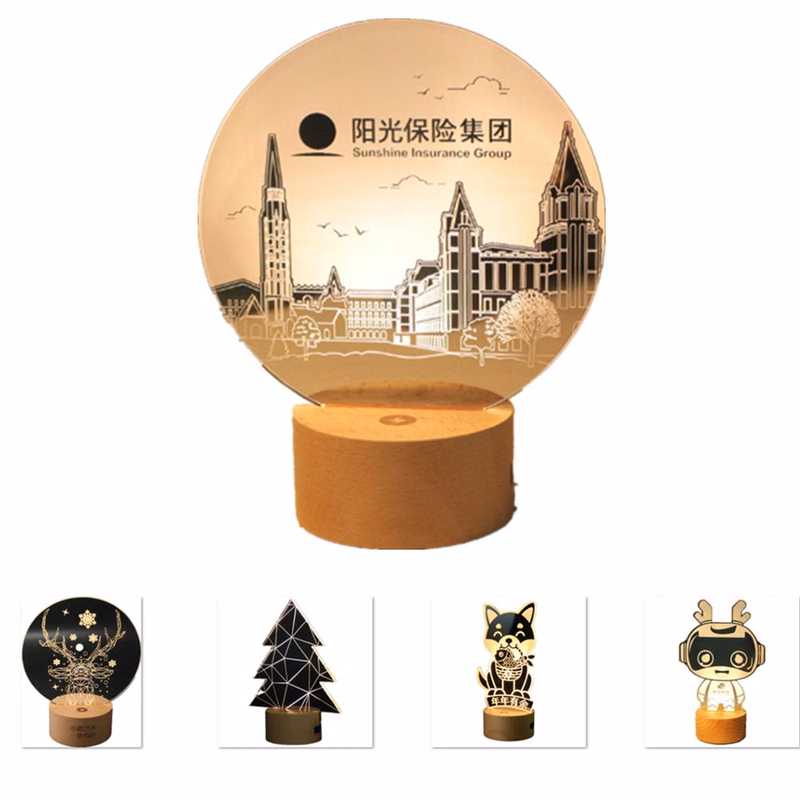 3D Creative LED Night Light