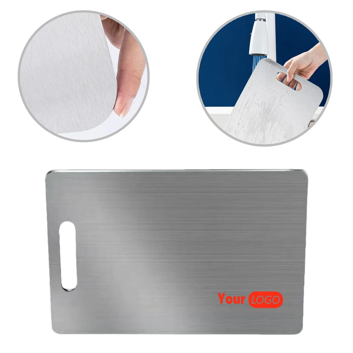 9.5x5.9 Stainless Steel Double Sided Board 1