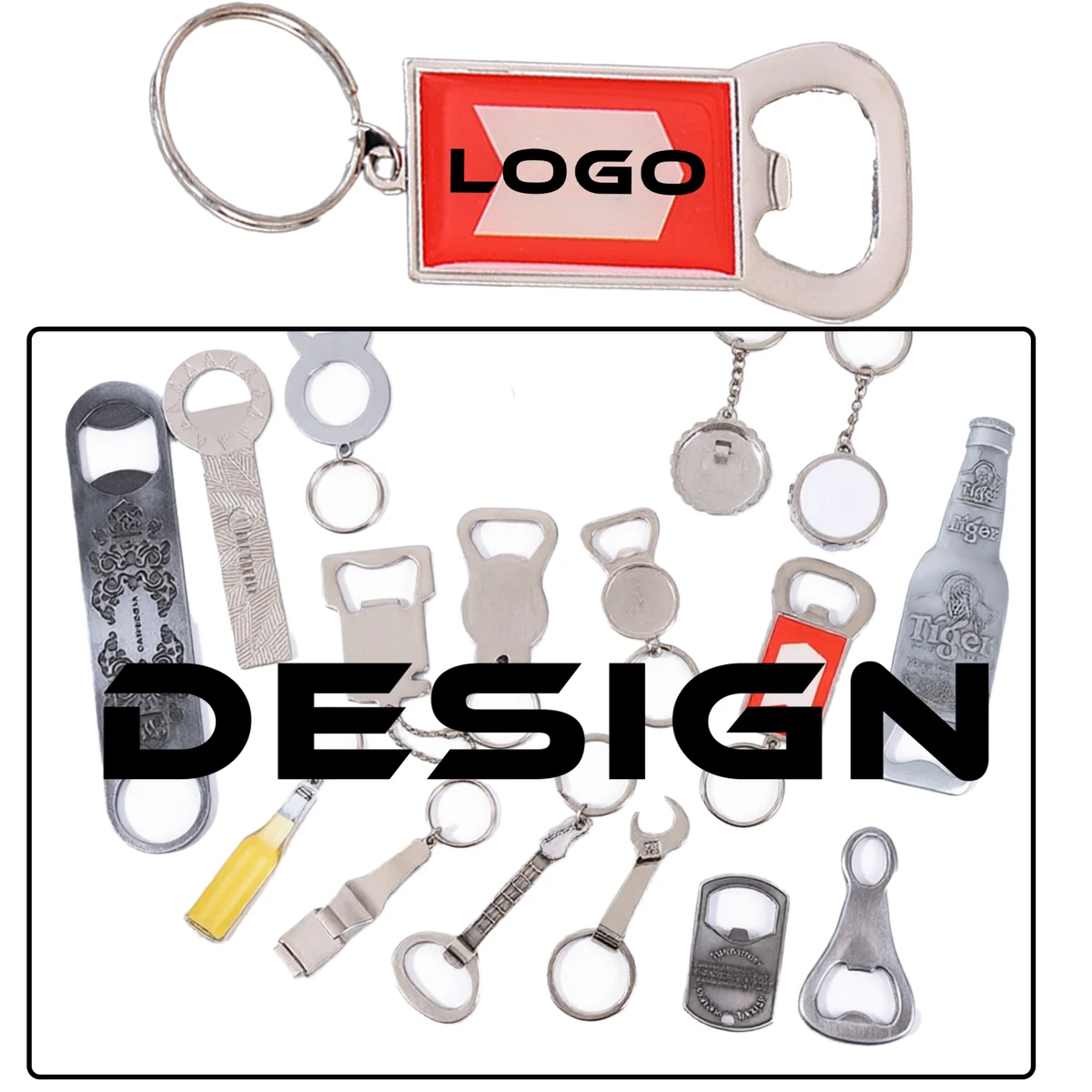 Branded Metal 3D Molded Fridge Opener 1