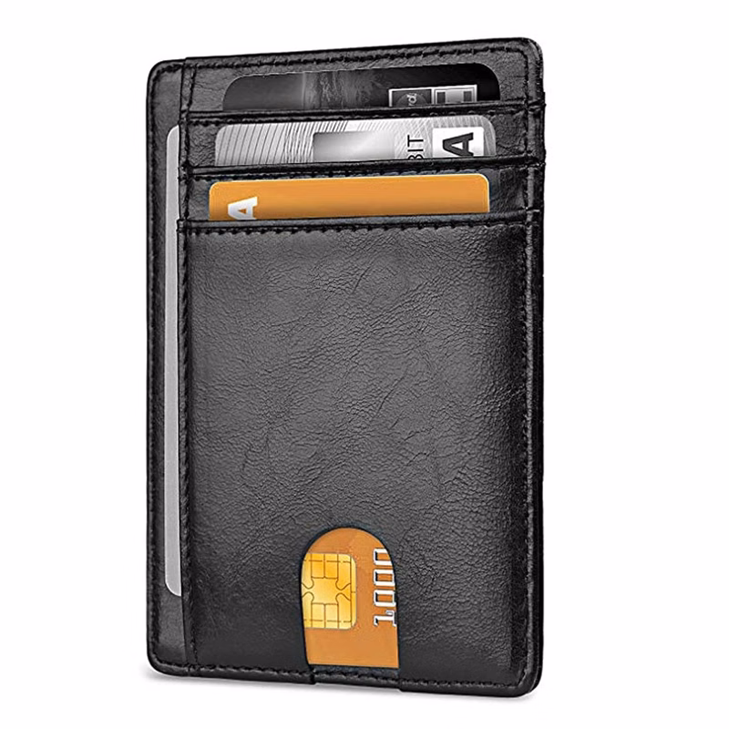 Rfid Blocking Slim Front Wallet