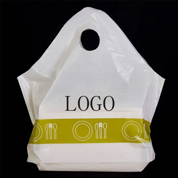 Super Wave Top Carry Out Bags - 16 x 16" + 8" 1