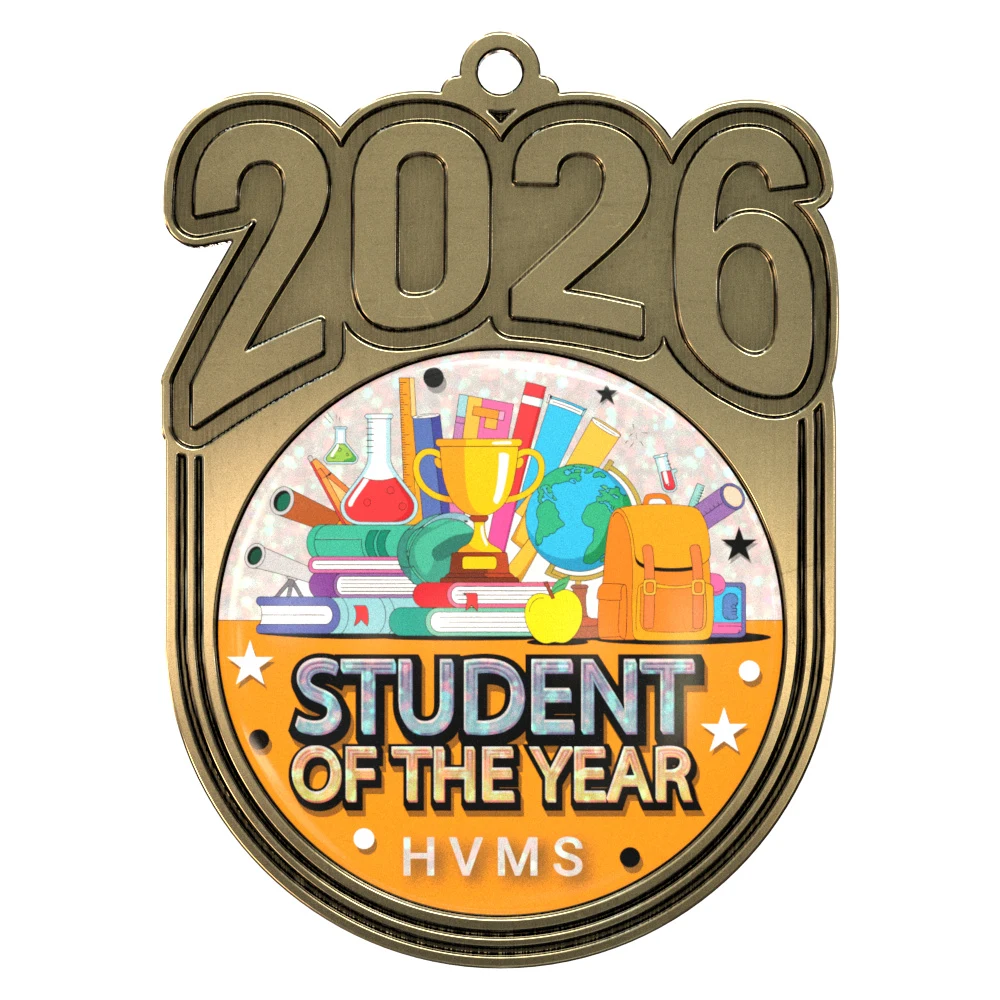 Vibraprint® Antique 2026 Medal 1