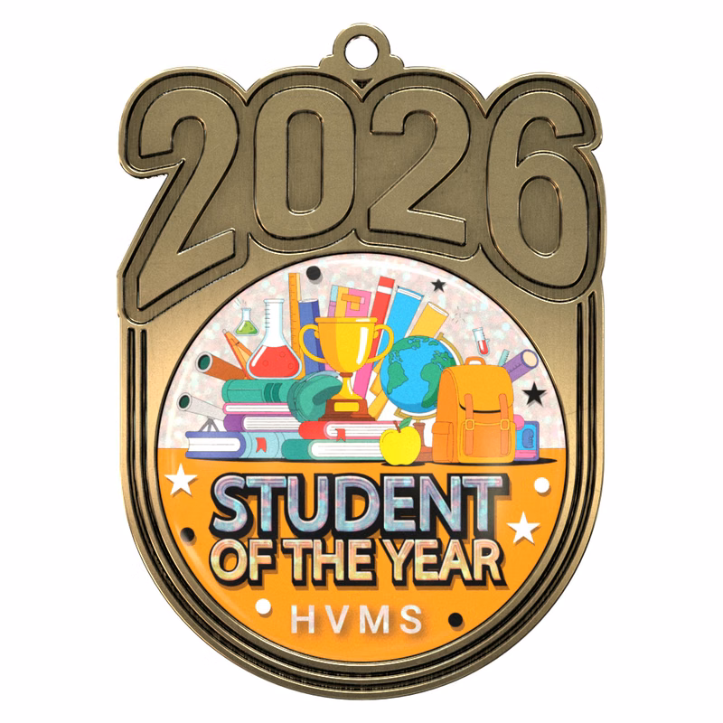 Vibraprint® Antique 2026 Medal