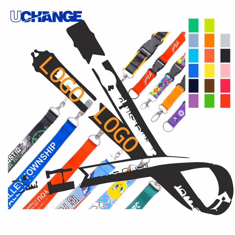 Polyester Custom Printed Lanyard Full Color