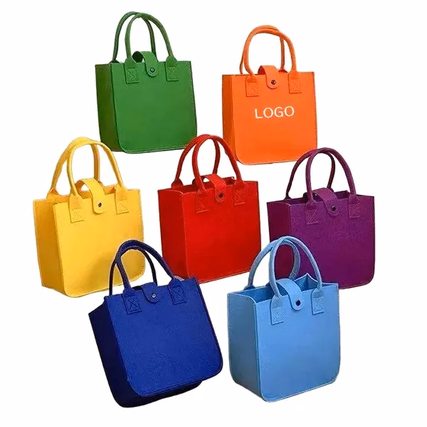 Eco-Friendly Large Capacity Felt Tote Bag