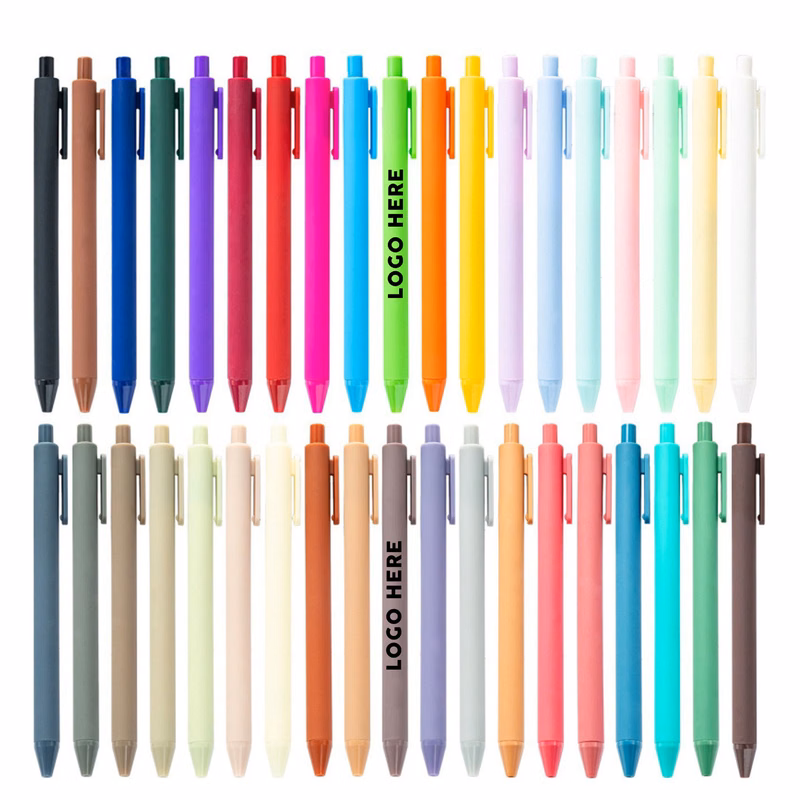 Cono Rubberized Plastic Pen