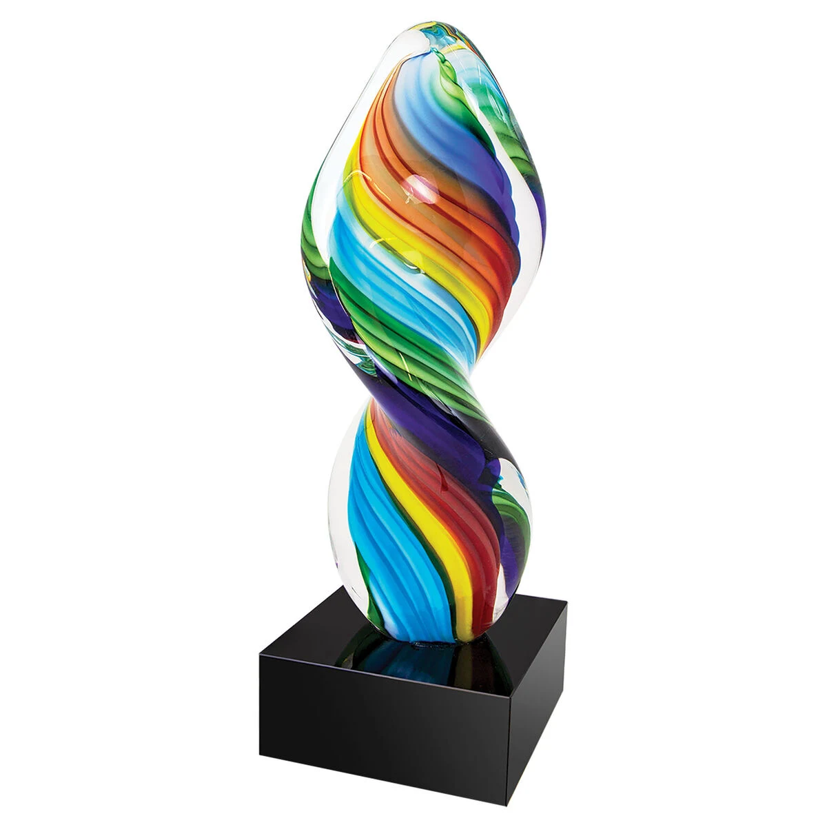 Twisted Crayons Art Glass 10.5" 1