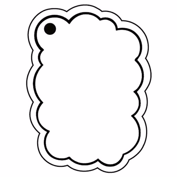 Cloud Key Tag - Spot Color