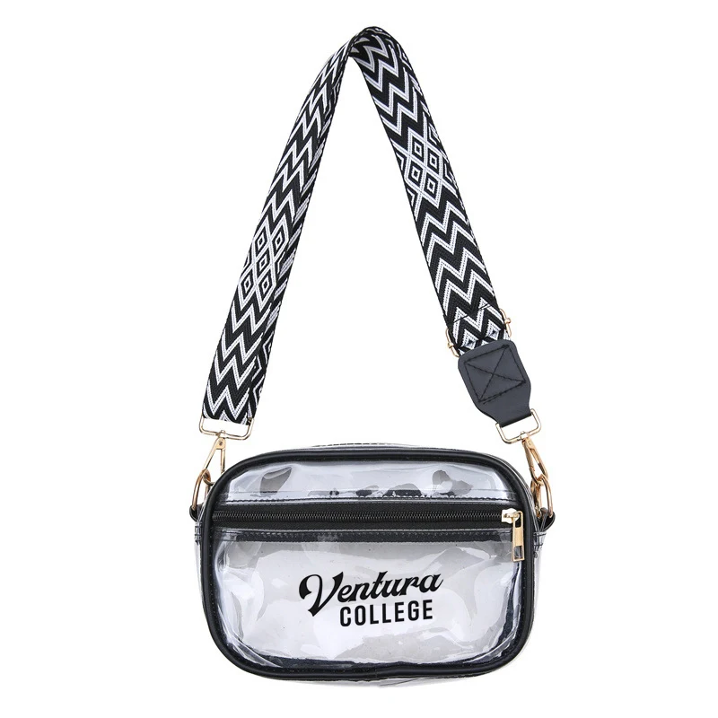 Clear PVC Transparent Crossbody Shoulder Bag 1