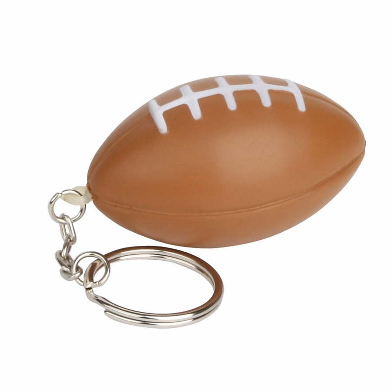 Rugby Stress Reliever Key Chain