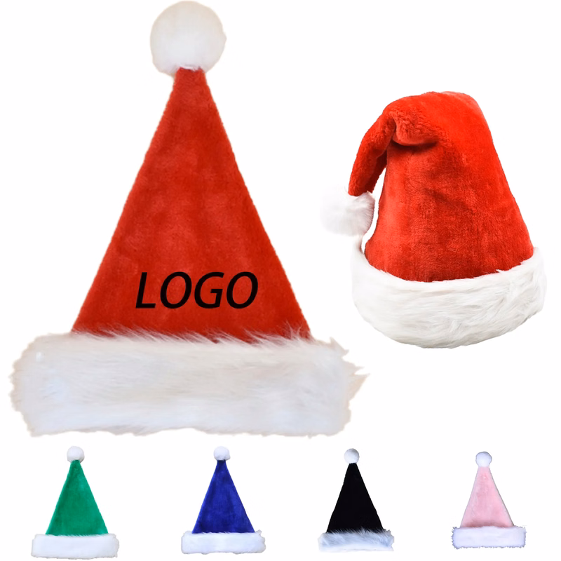 Unisex Classic Holiday Vacation Santa Hat High Quality