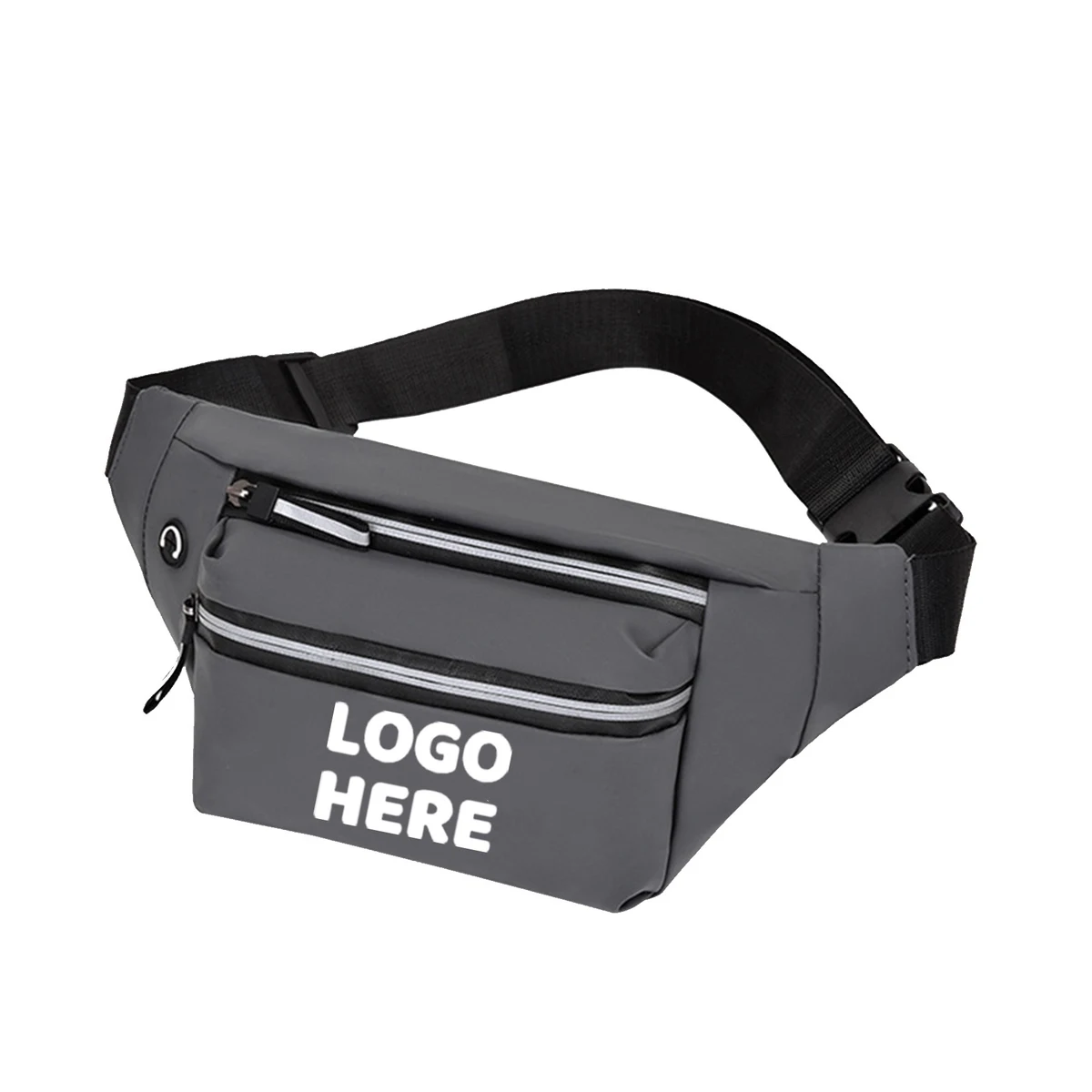 Men's Nylon Waterproof Casual Waist Bag 1