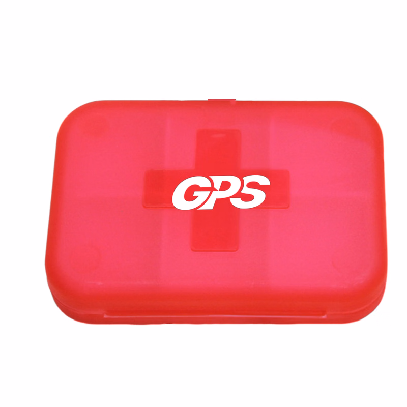 6 Compartments Pill Case