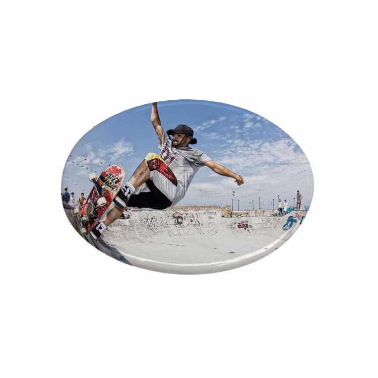 Ceramic oval tile