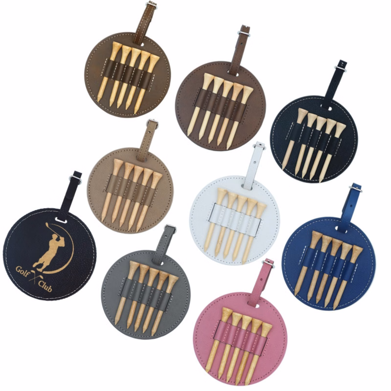 Golf Tee Holder With 5 Tees