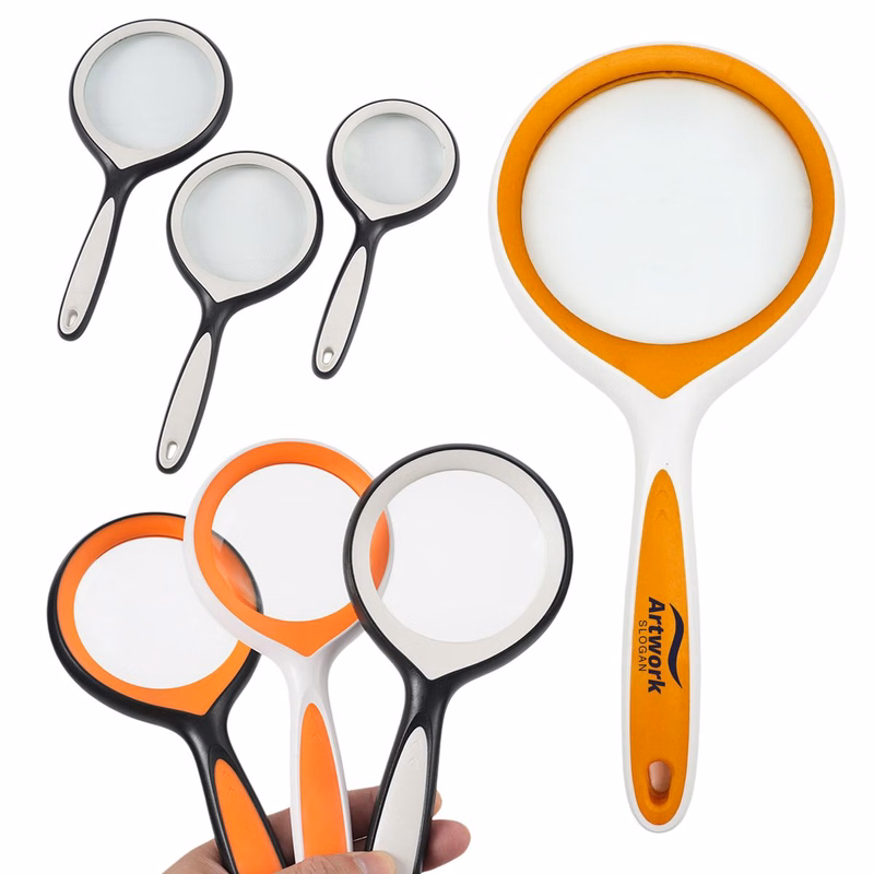 Rubber Handheld Reading Magnifier