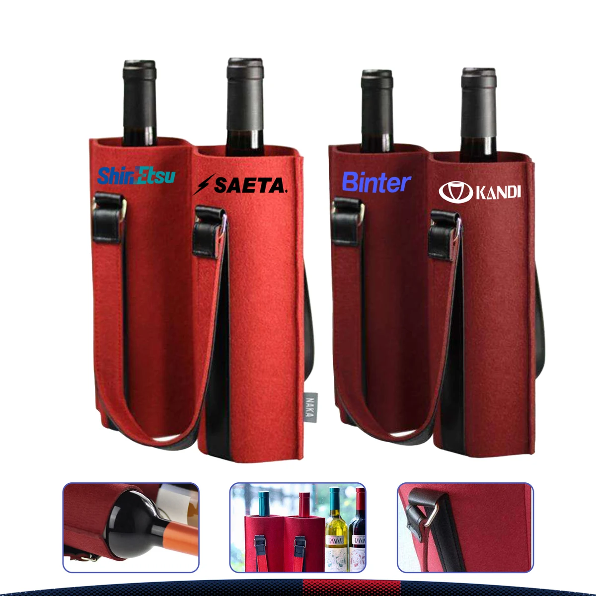 Hevas Wine Gift Bag 1