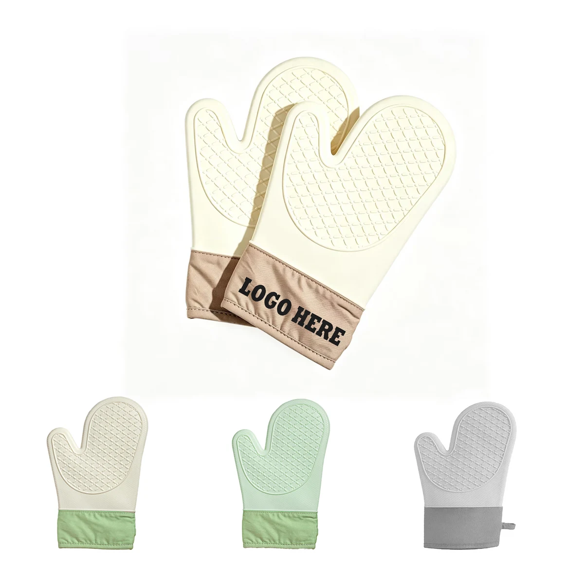 Soft Shade Kitchen Heat Shield Mitts 1