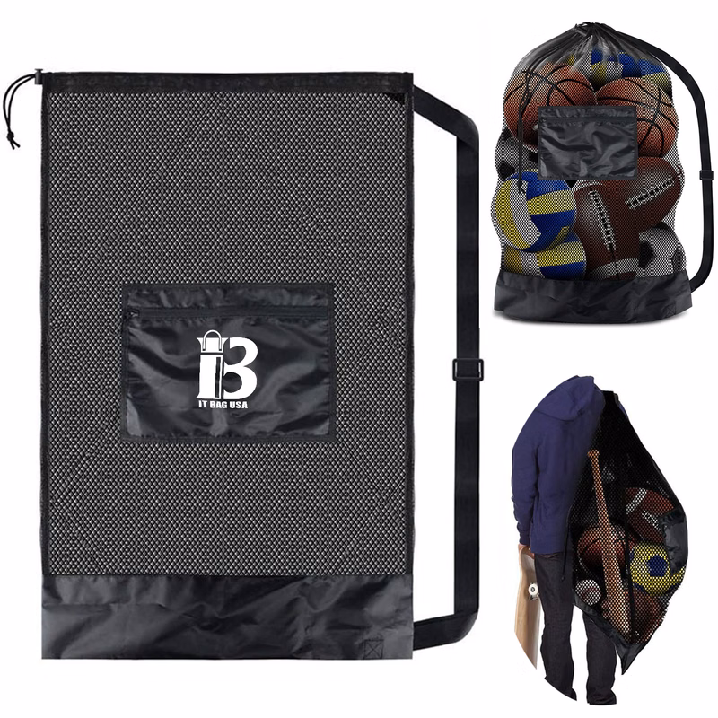 Havy Duty Material Large Mesh Ball Storage Bag
