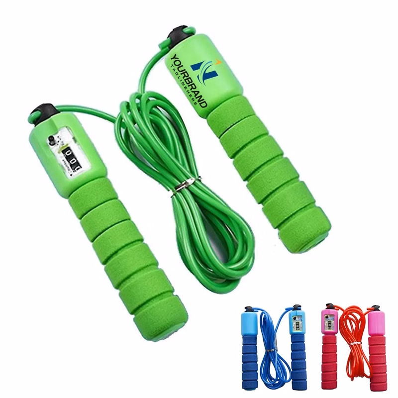 Custom Muticolor Adjustable Electronic Counter Jump Rope