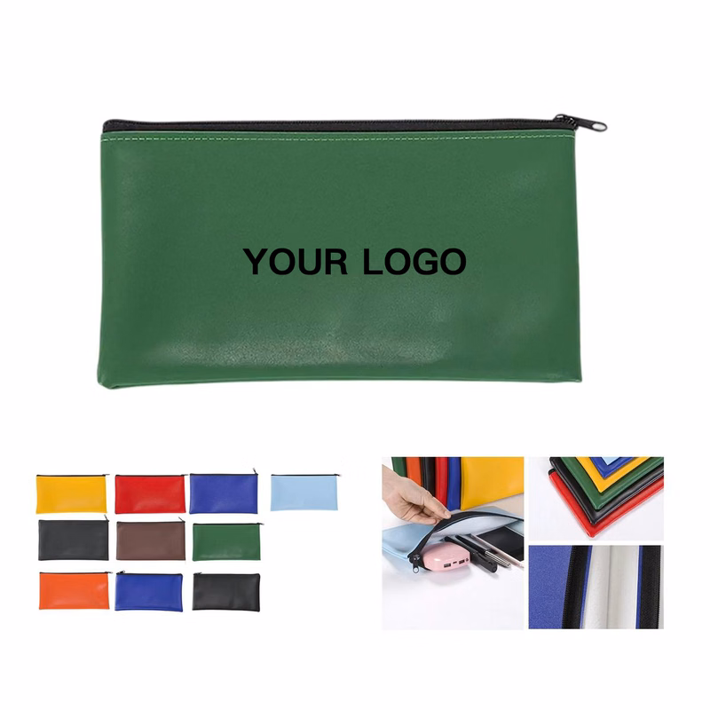 11x6 Inch Deposit Bag for Cash and Documents