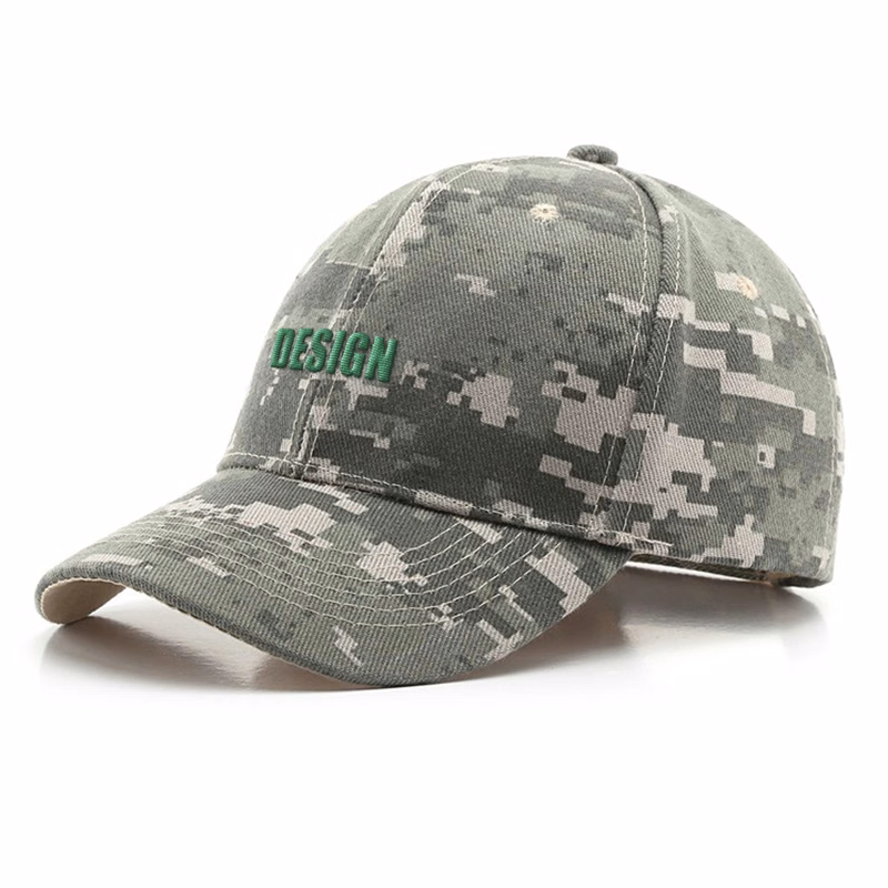 Cotton Digital Camo Baseball Cap