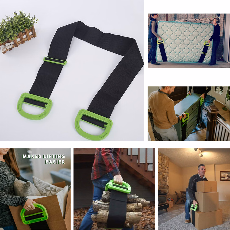 Moving and Lifting Straps for Furniture Box