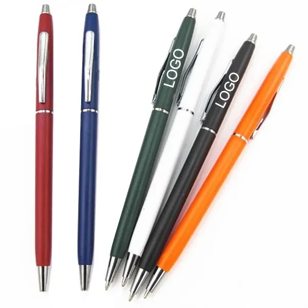 Plastic Slim Twist Hotel Pen 1