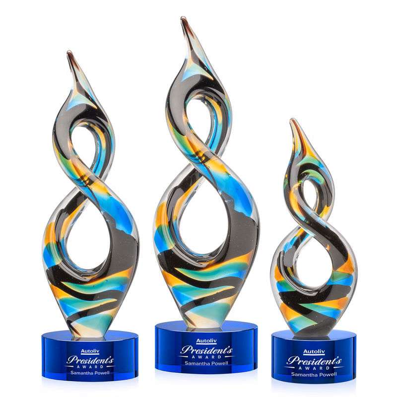 Cosenzo Award on Marvel Base - Blue