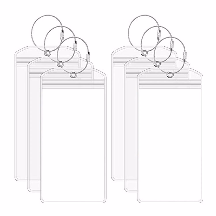 Clear Luggage Tag