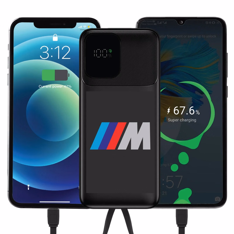 Houston Dual Cord Power Bank 10,000mAh