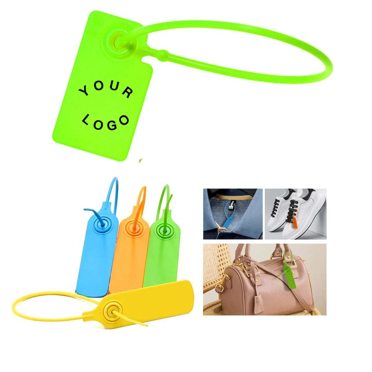 Durable PP Shoe Tag for Theft Prevention 1