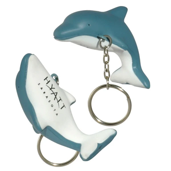 Dolphin Stress Reliever Key Chain 1