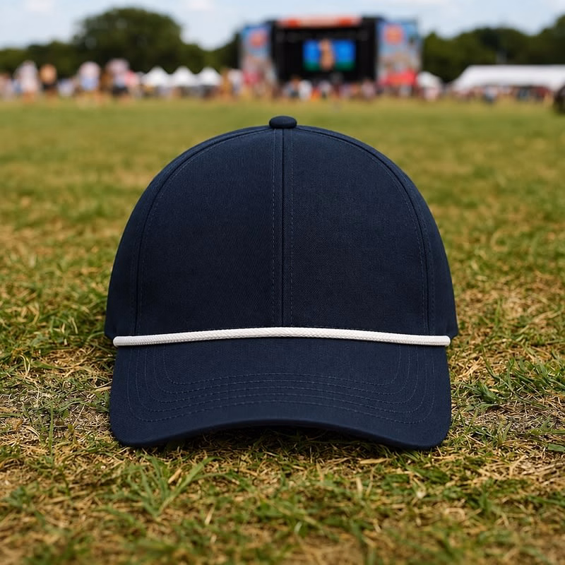Port Authority Snapback Five-Panel Rope Cap