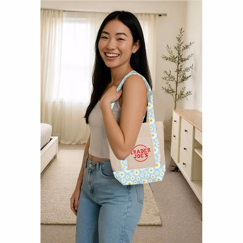 Trader Joes Style - Mini Boat Tote - Full Color - IMPORT