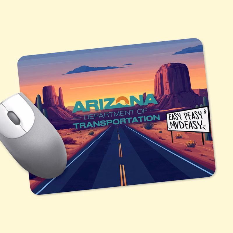 Vynex DuraTec 6"x8"x1/16" Hard Surface Mouse Pad