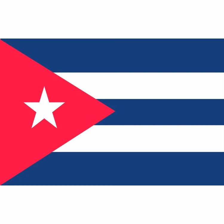 Cuba Flag - 3' x 5' - Nylon