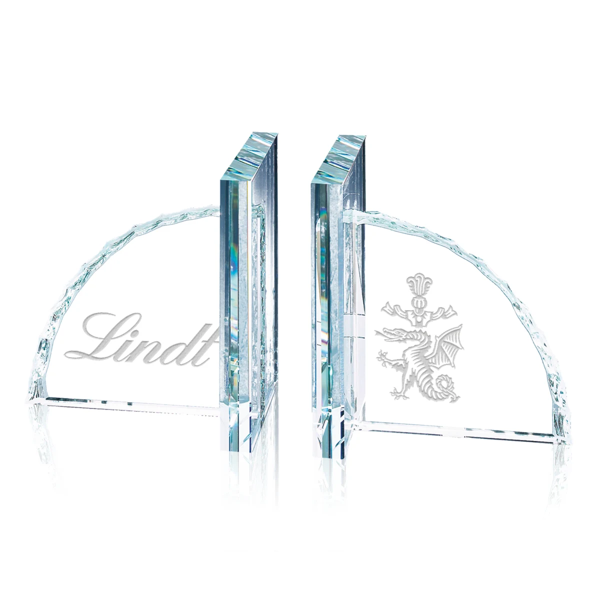 Chipped Bookends - Jade 1