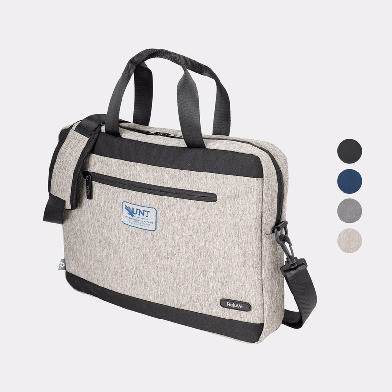 RejuVe® MILANO Recycled Heather Executive Business 16" Laptop Brief Bag