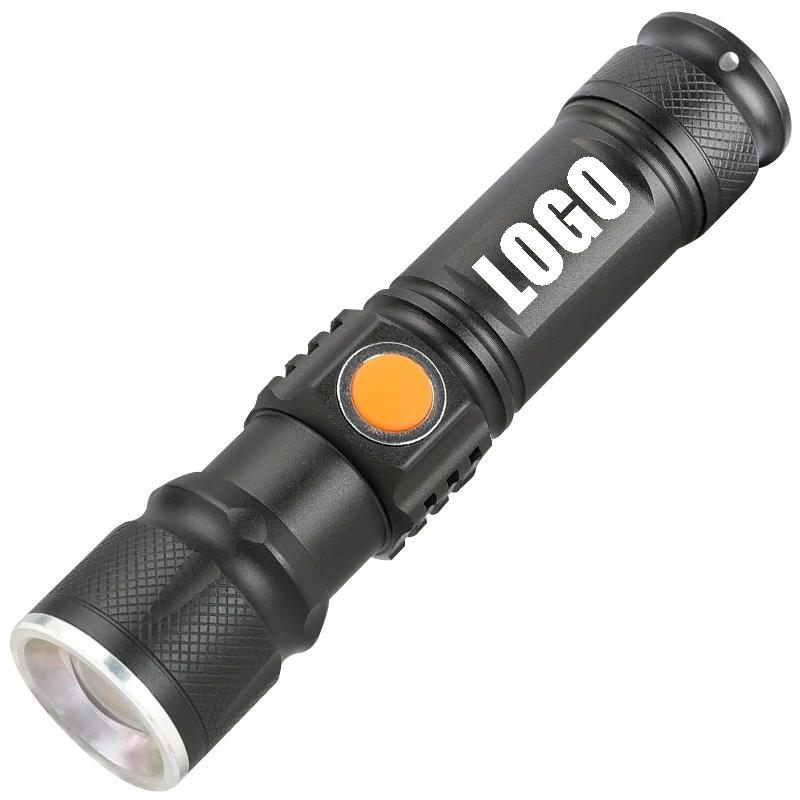 Custom Rechargeable Zoom Mini LED Flashlights 1