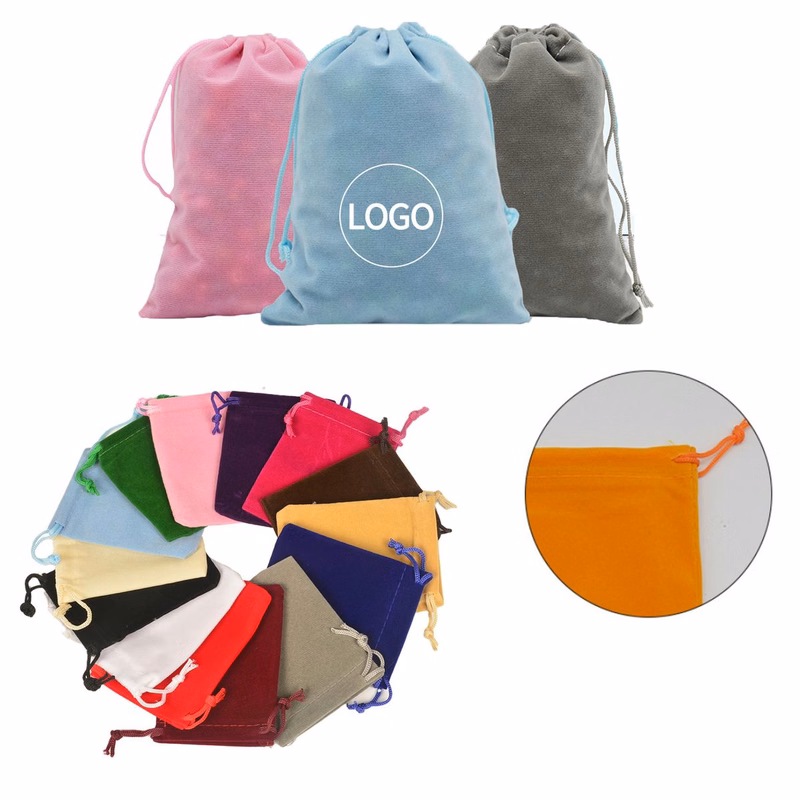 Soft Velvet Bundle Pocket for Gifts