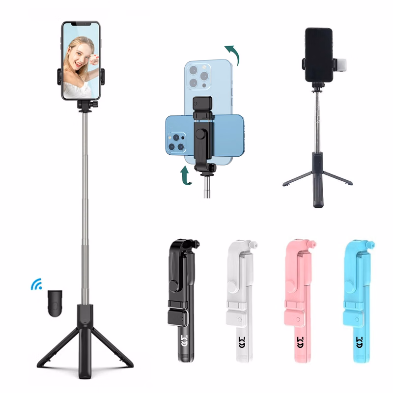 Portable Tripod Telescopic Selfie Stick MOQ 20pcs