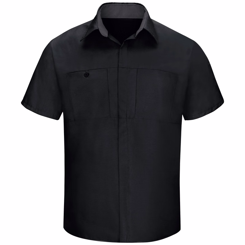 Red Kap® Men's Short Sleeve Performance Plus Shop Shirt With Oilblok Technology