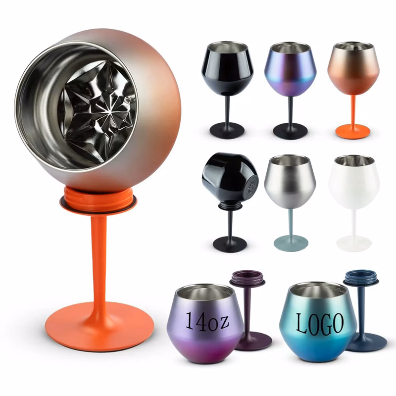 MOQ20 Elegant Detachable Goblet/Coffee Cup