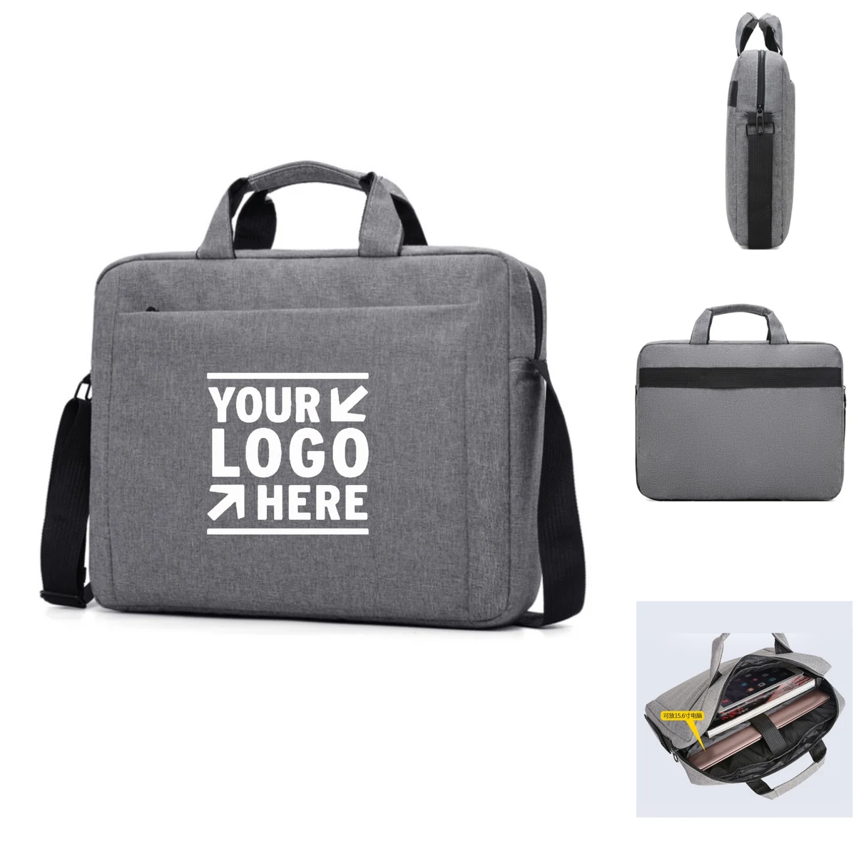 Shoulder Computer Briefcase 1