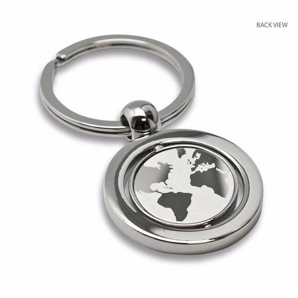 Terra Revolving Globe Key Tag